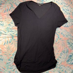2-INC International Concepts Black Short Sleeve Tee's